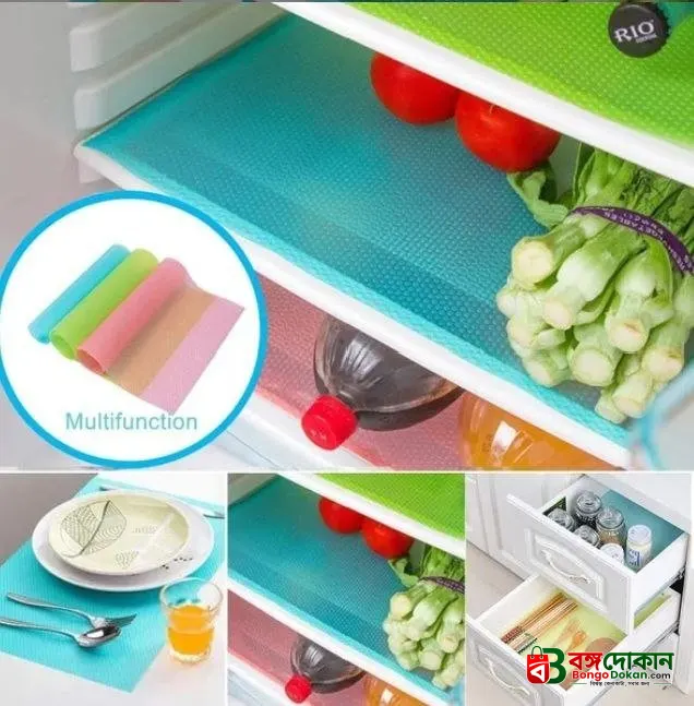 5 Pcs Easy Clean Kitchen Cabinet Pad For Refrigerator - বাংলাদেশে সেরা দাম ও লাইফস্টাইল কালেকশন